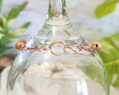 Alternate image for Copper Sandalwood Bracelet