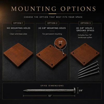 Alternate image for Tall Metal Garden Sculpture | 45 Staggered Rusted Steel Cubes | Climb