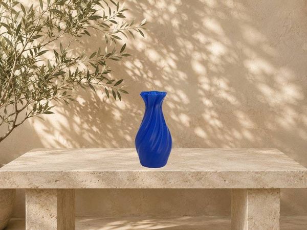 Alternate image for Classic Spiral Vase | Modern Flower Vase in 60+ Colors | Minimalist Shelf Decor | Gift for Her