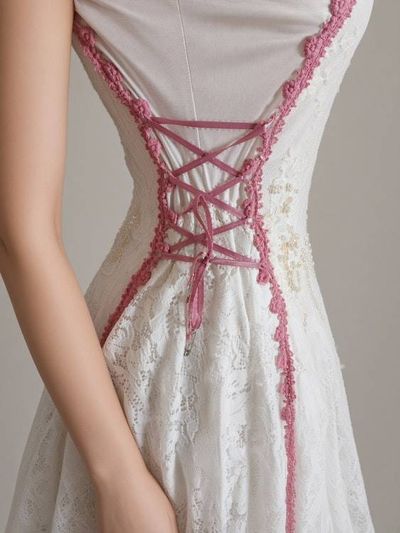 Alternate image for Romantic lace asymmetrical hemline maxi dress with spaghetti straps