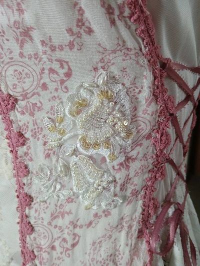 Alternate image for Romantic lace asymmetrical hemline maxi dress with spaghetti straps