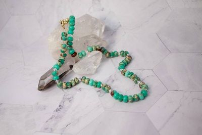 Alternate image for Verdant Aurora Impression Sediment Jasper Necklace