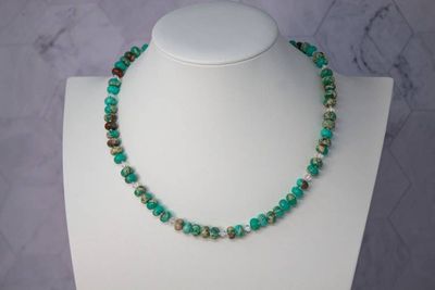 Alternate image for Verdant Aurora Impression Sediment Jasper Necklace