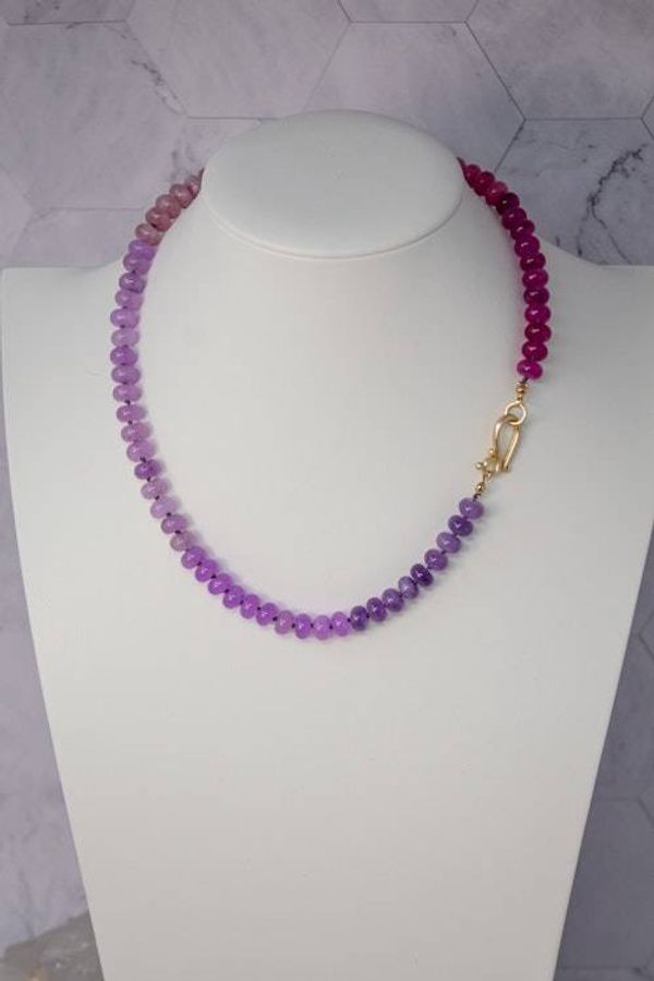 Alternate image for Sugar Plum Dreams Agate Necklace
