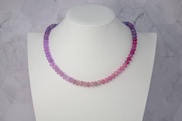 Alternate image for Sugar Rush Ombre Agate Candy Necklace