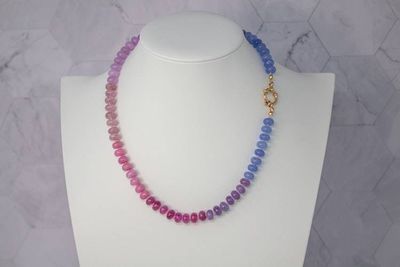 Alternate image for Sugar Rush Ombre Agate Candy Necklace
