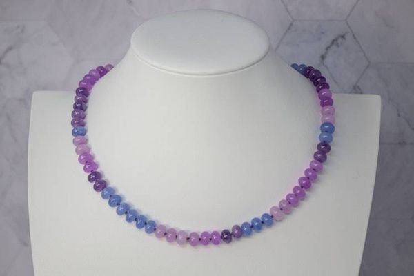 Alternate image for Violet Skies Agate Necklace
