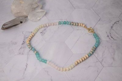 Alternate image for Sea Scape Multi-Gemstone Necklace