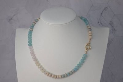 Alternate image for Sea Scape Multi-Gemstone Necklace