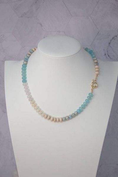 Alternate image for Sea Scape Multi-Gemstone Necklace