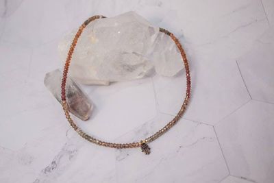 Alternate image for Tunduru Guardian Sapphire Hamsa Necklace