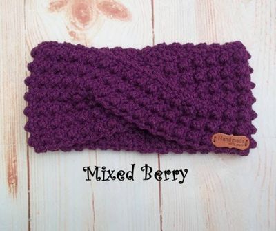Alternate image for Crochet Twisted Headband Ear Warmers Colors