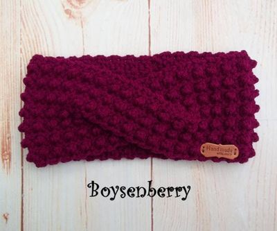 Alternate image for Crochet Twisted Headband Ear Warmers Colors