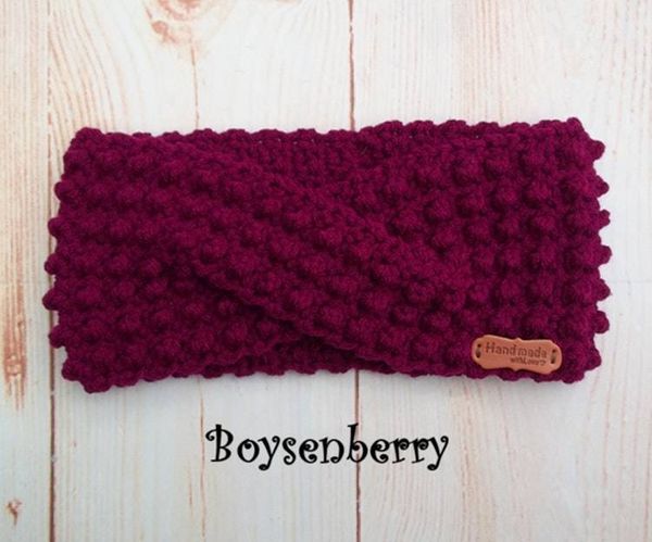 Alternate image for Crochet Twisted Headband Ear Warmers Colors