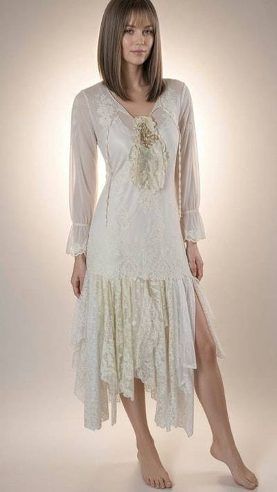 Alternate image for Victorian inspired lace and fringe Bohemina style brooch