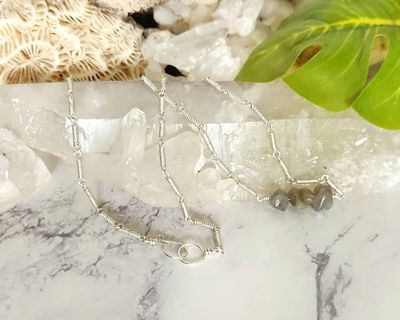 Alternate image for Labradorite Sterling Silver Necklace