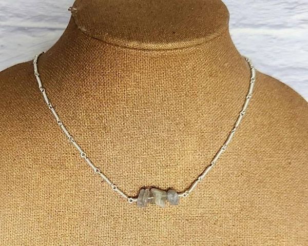 Alternate image for Labradorite Sterling Silver Necklace