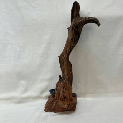Alternate image for ‘Snake Evening Star Protector Hand-Shaped Nature Art From a Vintage Tree Root