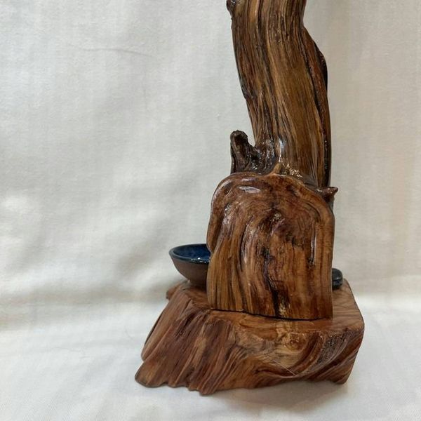 Alternate image for ‘Snake Evening Star Protector Hand-Shaped Nature Art From a Vintage Tree Root