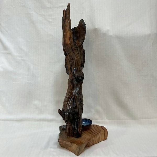 Alternate image for ‘Bear Evening Star Protector Hand-Shaped Nature Art From a Vintage Tree Root