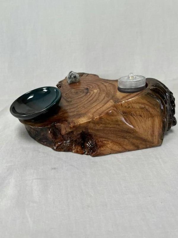 Alternate image for Soul Connection Hand-Shaped Nature Altar From a Vintage Tree Root (Medium 1)