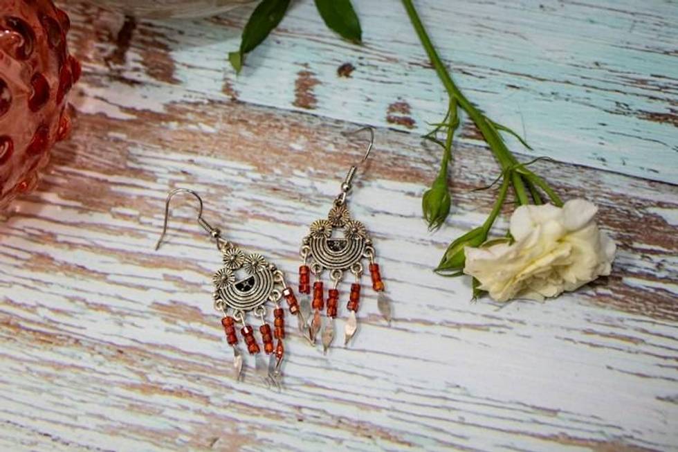 Ember Moon Gypsy Fringe Earrings