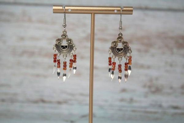 Alternate image for Ember Moon Gypsy Fringe Earrings