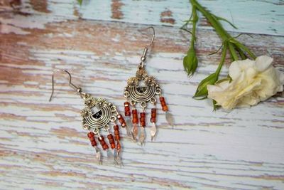 Alternate image for Ember Moon Gypsy Fringe Earrings