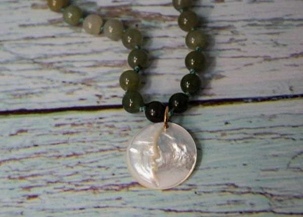 Alternate image for Moonlit Brazilian Jade Dream Necklace