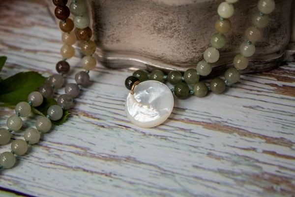 Alternate image for Moonlit Brazilian Jade Dream Necklace