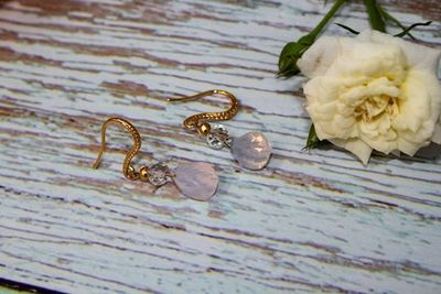 Alternate image for Wisteria Dreams Lavender Quartz Earrings