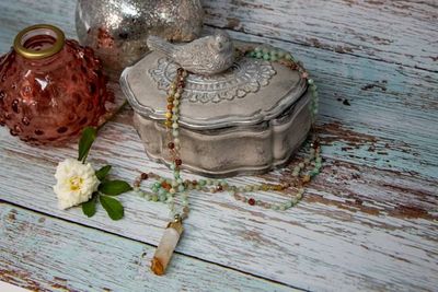 Alternate image for Golden Dawn Burmese Jade and Citrine Necklace