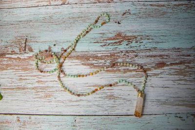 Alternate image for Golden Dawn Burmese Jade and Citrine Necklace