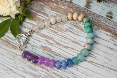 Alternate image for Sugar Rush Rainbow Multi-Gemstone Bracelet