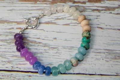 Alternate image for Sugar Rush Rainbow Multi-Gemstone Bracelet