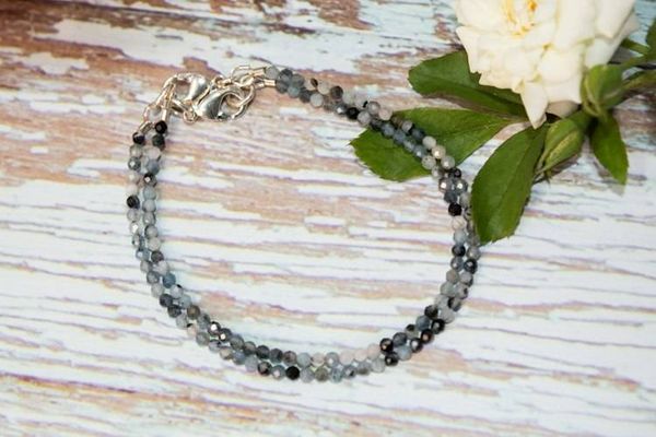 Alternate image for Azure Tide Devil Blue Aquamarine Bracelet Set