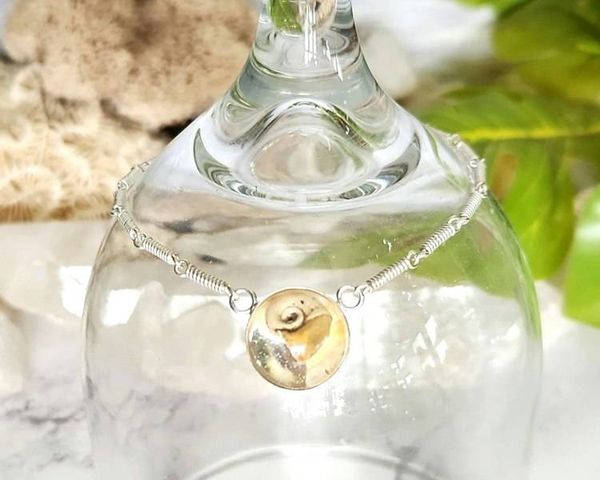 Alternate image for Seashell Sterling Silver Bracelet
