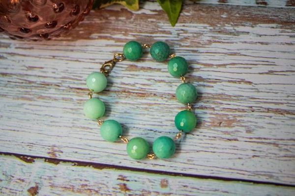 Alternate image for Peruvian Sky Blue Opal Bracelet