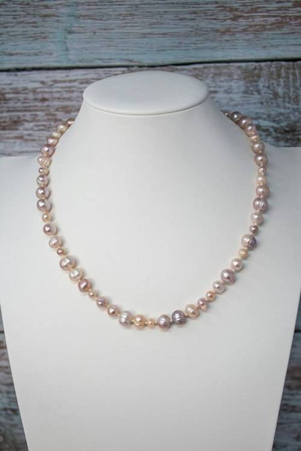 Timeless Blush Freshwater Pearl Necklace