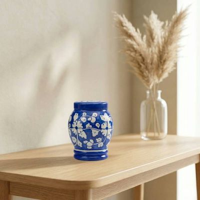 Primary image for Handmade Pottery Keepsake Urn | Mini+ Ceramic Cremation Urns for Ashes