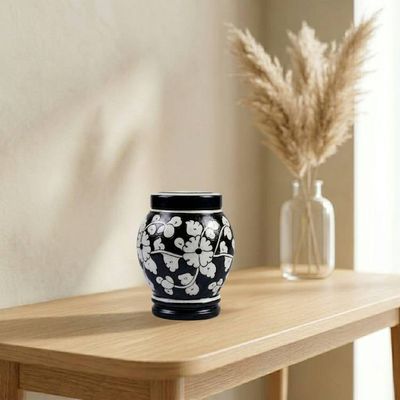 Alternate image for Handmade Pottery Keepsake Urn | Mini+ Ceramic Cremation Urns for Ashes