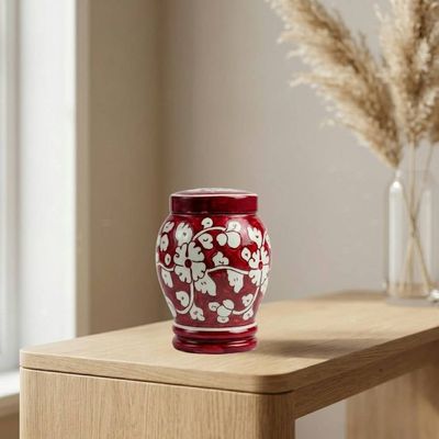 Alternate image for Pottery Cremation Urn | Handcrafted Ceramic Urns for Child & Pet Ashes(1.0)