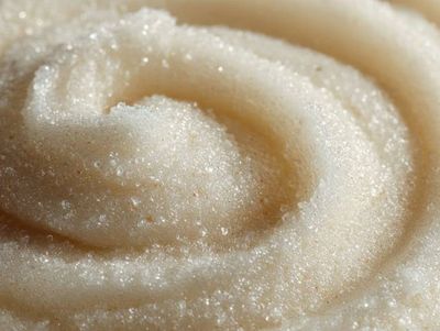 Alternate image for Unscented Sugar Scrub - Natural Exfoliating Body Treatment