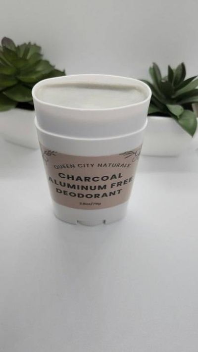 Alternate image for Queen City Naturals Charcoal Aluminum Free Deodorant - 2.8oz/79g