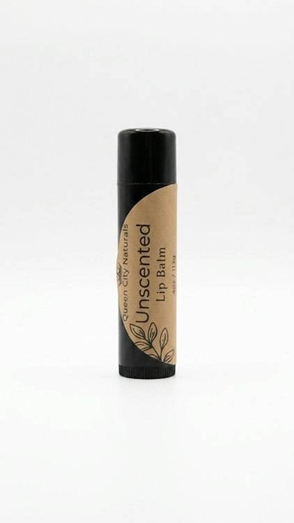 Unscented Organic Lip Balm by Queen City Naturals