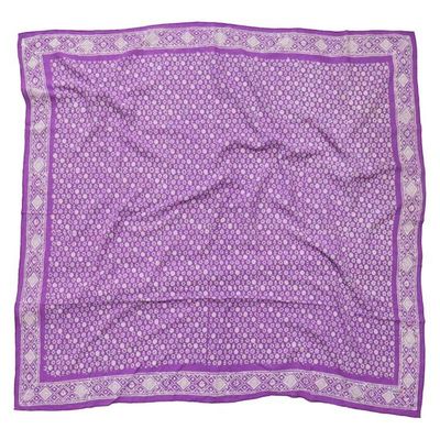 Alternate image for Large 39 Hand Dyed Batik Bandana, 100% Soft Cotton, Timeless Trace