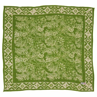 Primary image for Hand Dyed Batik Bandana, 100% Soft Cotton, Green Serenity