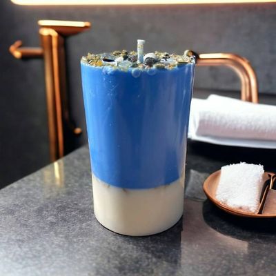 Primary image for Dreams Candle | Handmade Lavender & Myrrh Crystal Candle