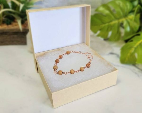 Alternate image for Sterling Silver Sandalwood Bracelet