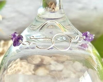 Alternate image for Amethyst Sterling Silver Bracelet
